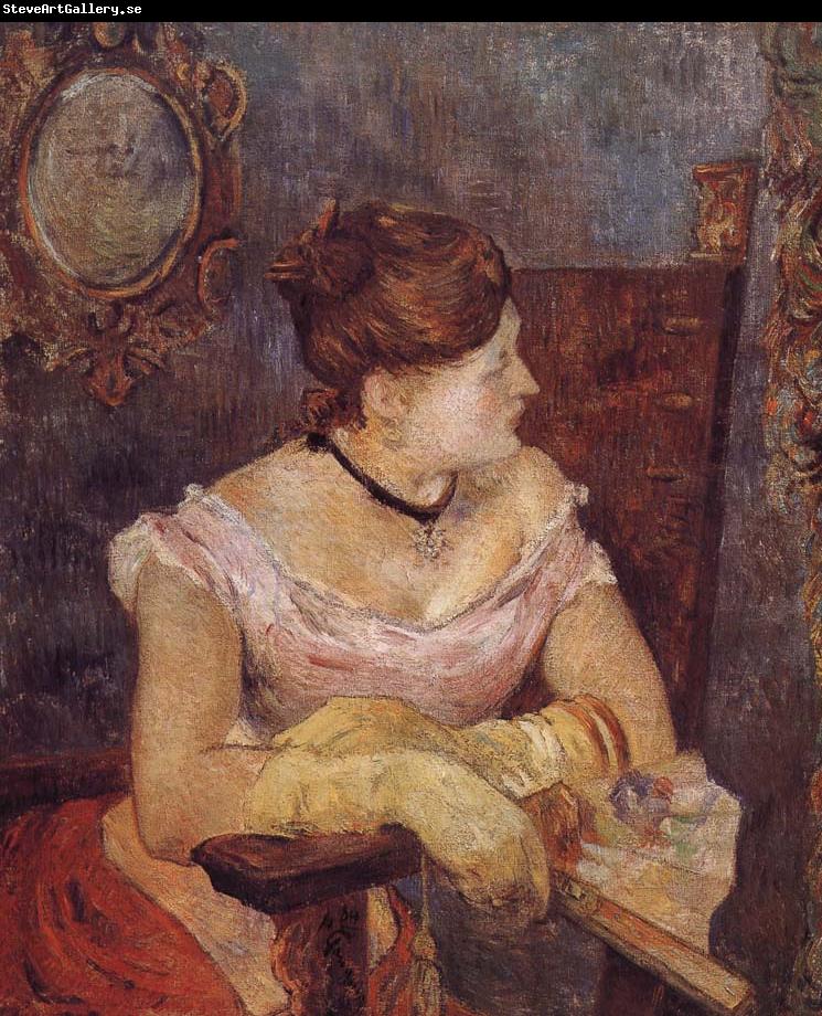 Paul Gauguin Evening dress of Mette